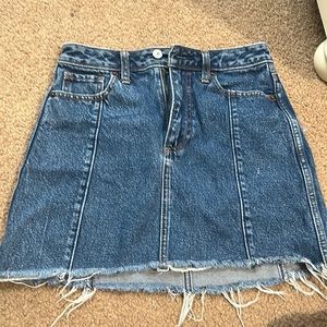 Jean skirt